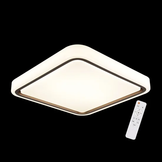 PLAFON LED 75+25W REGULÁVEL BRANCO CASTANHA HARMONY 2