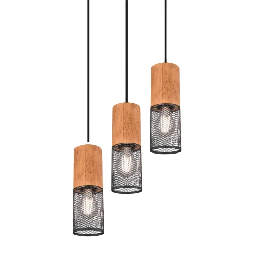 CANDEEIRO DE TETO 3 LUZES DE METAL PRETO E27 MILLER CANDEEIRO DE TETO 3 LUZES DE METAL PRETO E27 MILLER