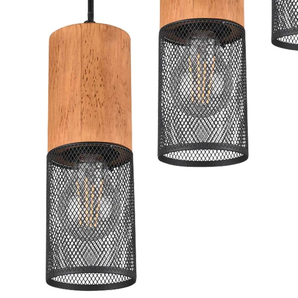 CANDEEIRO DE TETO 3 LUZES DE METAL PRETO E27 MILLER CANDEEIRO DE TETO 3 LUZES DE METAL PRETO E27 MILLER