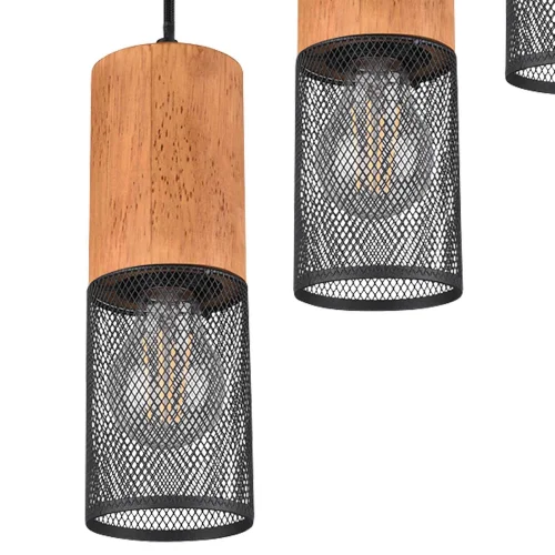 CANDEEIRO DE TETO 3 LUZES DE METAL PRETO E27 MILLER CANDEEIRO DE TETO 3 LUZES DE METAL PRETO E27 MILLER