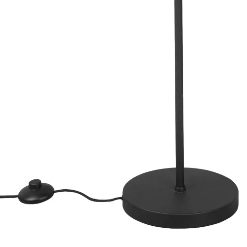 CANDEEIRO DE PÉ 3 LUZES METAL PRETO E14 MILLER