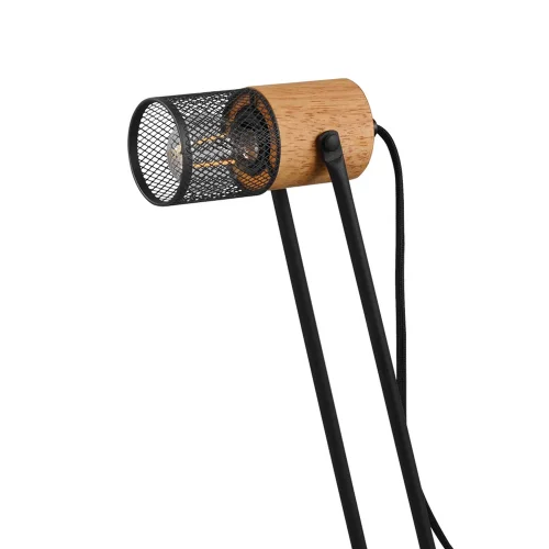 CANDEEIRO DE MESA DE METAL PRETO E14 MILLER