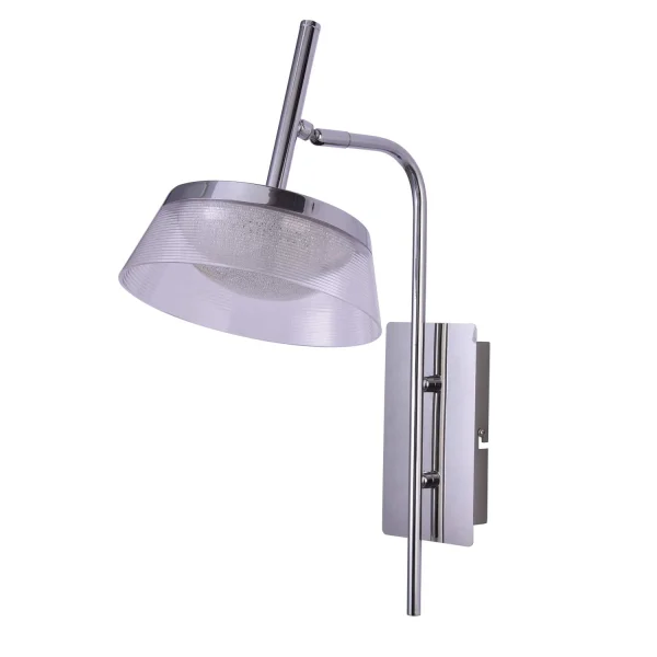 CANDEEIRO DE PAREDE LED 9W 4000K AÇO CROMADO ATENEA CANDEEIRO DE PAREDE LED 9W 4000K AÇO CROMADO ATENEA