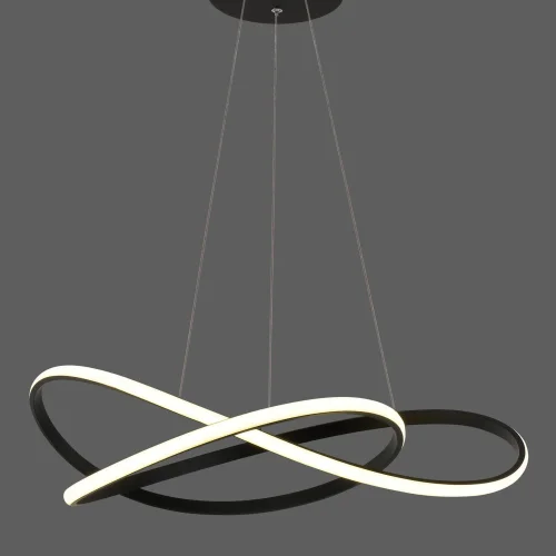 CANDEEIRO DE TETO LED 60W 4000K DIMÁVEL PRETO OLIMPO