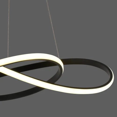 CANDEEIRO DE TETO LED 60W 4000K DIMÁVEL PRETO OLIMPO