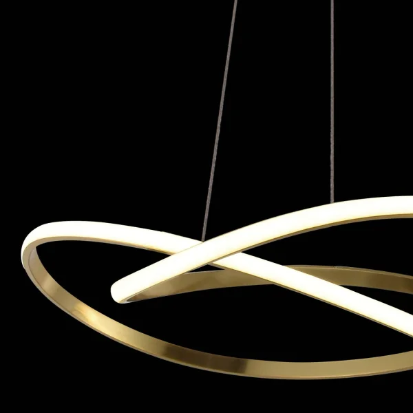 CANDEEIRO DE TETO LED 60W 4000K REGULÁVEL OURO OLIMPO