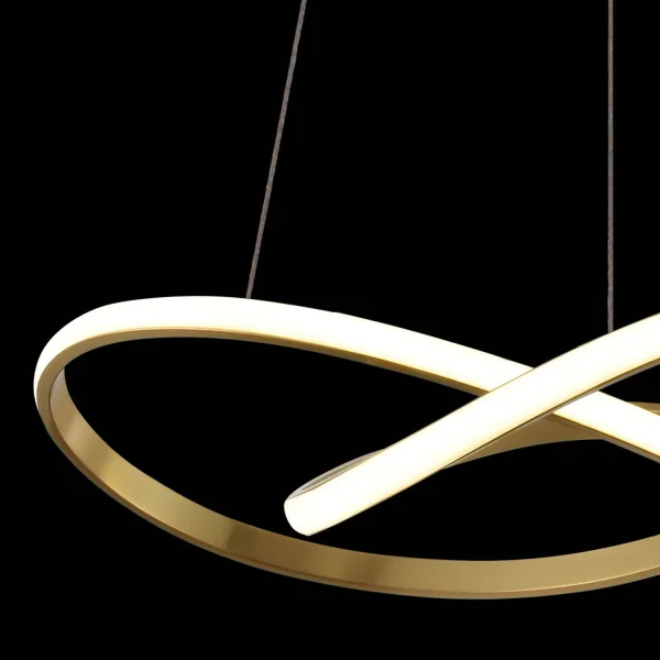 CANDEEIRO DE TETO LED 45W 4000K REGULÁVEL OURO OLIMPO