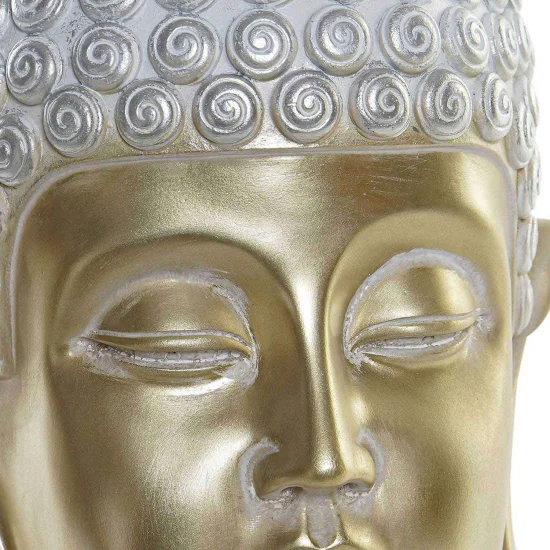 FIGURA DE RESINA CABEÇA DE BUDA 2