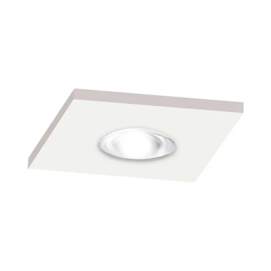 RECESSO LED QUADRATO BRANCO 3W 6000K