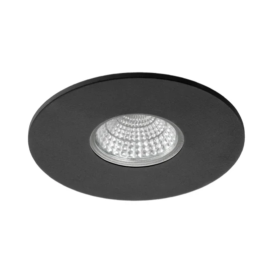 RECESSO DE ENCASTRAR Ø10,5 GU10 PRETO IP20