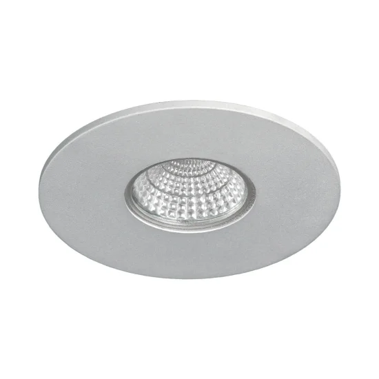 RECESSO DE ENCASTRAR Ø10,5 GU10 PRATA IP20