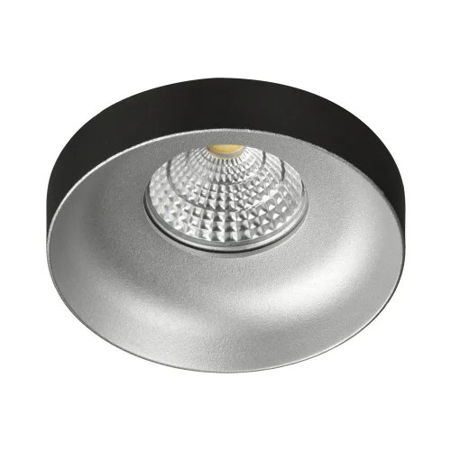 RECESSO DE ENCASTRAR Ø 9 CM GU10 PRETO-PRATA IP20 RECESSO DE ENCASTRAR Ø 9 CM GU10 PRETO-PRATA IP20