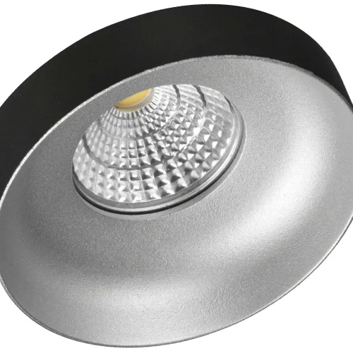 RECESSO DE ENCASTRAR Ø 9 CM GU10 PRETO-PRATA IP20 RECESSO DE ENCASTRAR Ø 9 CM GU10 PRETO-PRATA IP20