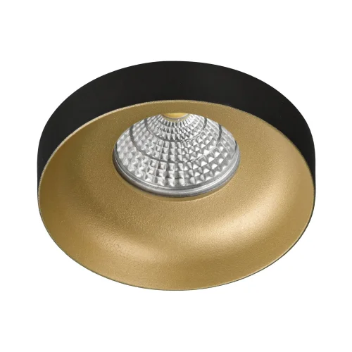 RECESSO DE ENCASTRAR Ø 9 CM GU10 PRETO-OURO IP20 RECESSO DE ENCASTRAR Ø 9 CM GU10 PRETO-OURO IP20