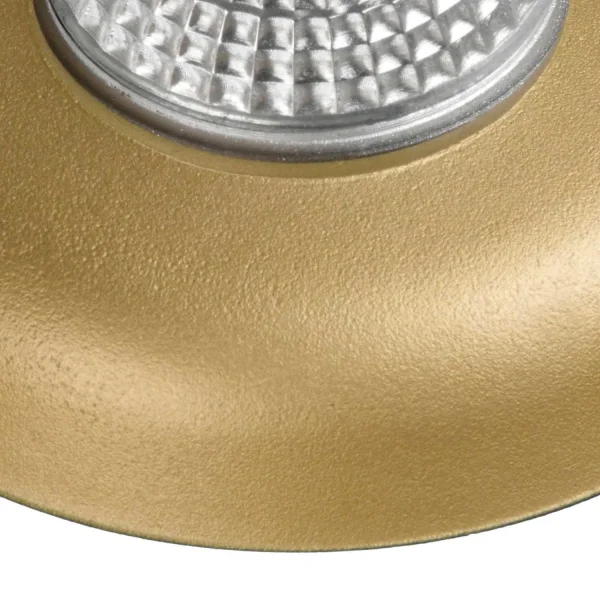RECESSO DE ENCASTRAR Ø 9 CM GU10 PRETO-OURO IP20 RECESSO DE ENCASTRAR Ø 9 CM GU10 PRETO-OURO IP20