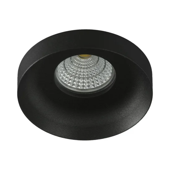 RECESSO DE ENCASTRAR Ø 9 CM GU10 PRETO IP20