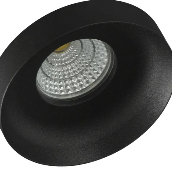 RECESSO DE ENCASTRAR Ø 9 CM GU10 PRETO IP20 2