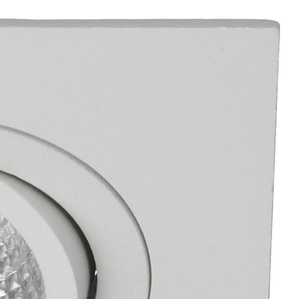 RECESSO DE ENCASTRAR GRANDES DIMENSÕES BRANCO GU10 IP20