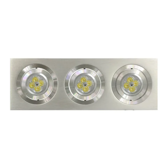 RECESSADO 3L NICOLE ALUMÍNIO GU10