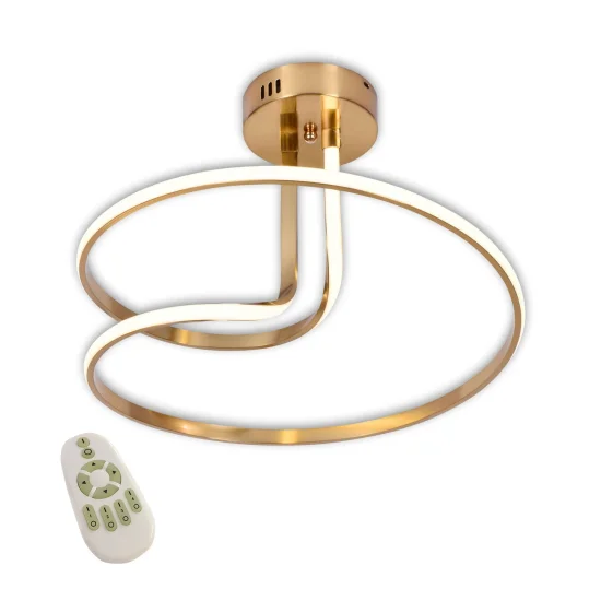 PLAFON LED 47W 4000K REGULÁVEL OURO OLIMPO