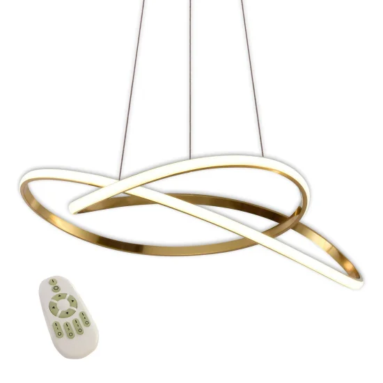 CANDEEIRO DE TETO LED 60W 4000K REGULÁVEL OURO OLIMPO 2