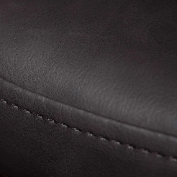 SILLÓN MANDARINA PU ANTRACITA PATAS COLOR NEGRO