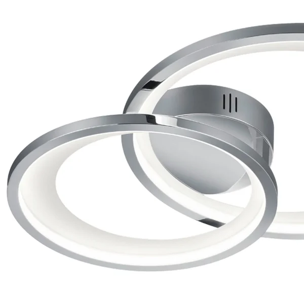 PLAFÓN DE TECHO LED 29 W 3000K CROMO BURGESS PLAFÓN DE TECHO LED 29 W 3000K CROMO BURGESS