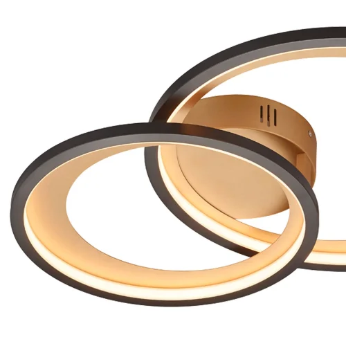 PLAFÓN DE TECHO LED 29 W 3000K NEGRO BURGESS PLAFÓN DE TECHO LED 29 W 3000K NEGRO BURGESS