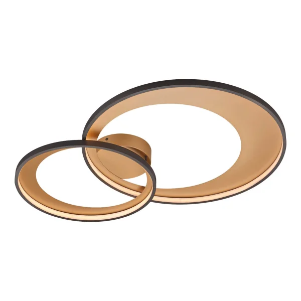 PLAFÓN DE TECHO LED 36 W 3000K NEGRO BURGESS