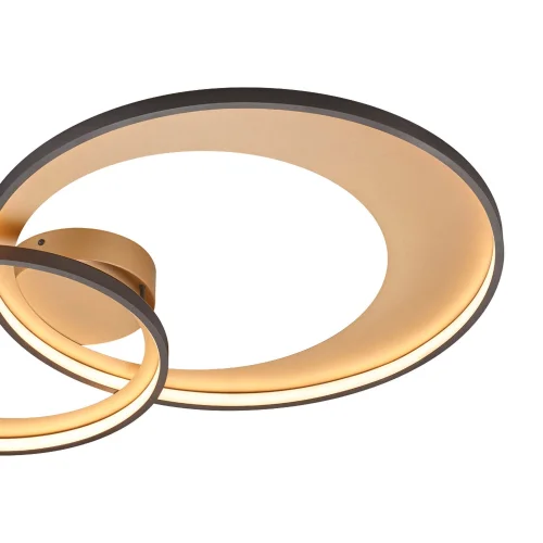 PLAFÓN DE TECHO LED 36 W 3000K NEGRO BURGESS