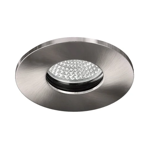 HOLOFOTES EMBUTIDOS Ø 8,5 CM GU10 NÍQUEL CETIM IP54