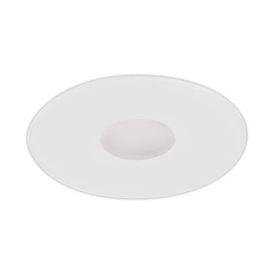 HOLOFOTE REBAIXADO METACRILATO PLANO BRANCO BRILHANTE IP20