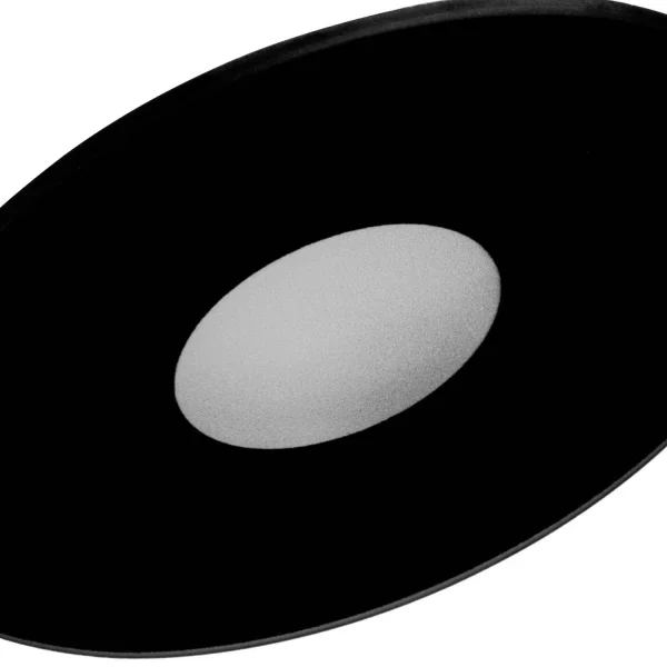 HOLOFOTE REBAIXADO METACRILATO PRETO BRILHANTE IP20