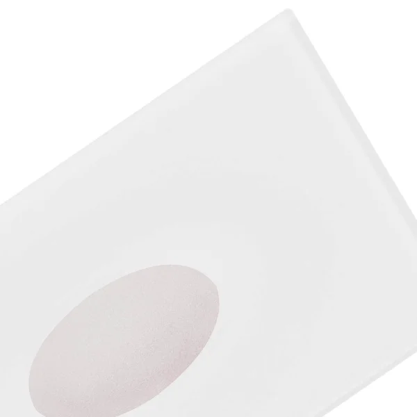 HOLOFOTE DE VIDRO QUADRADO DE VIDRO BRANCO CEGO BRILHO IP20