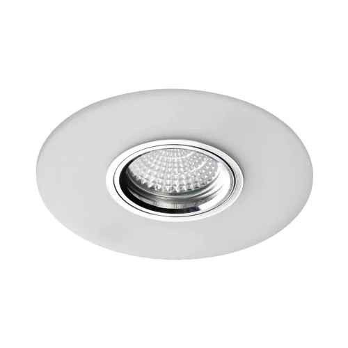 METHACRILATO DE RECESSO DE LUZ DE SPOTLIGHT REVERSIVEL MATE BRANCO/BRILHO GU10