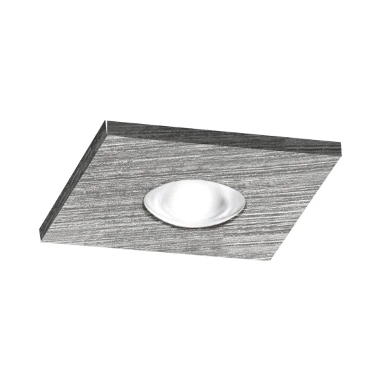 ALUMÍNIO DE 3W 6000K DE ALUMÍNIO DE LED QUADRADO ENCASTRÁVEL