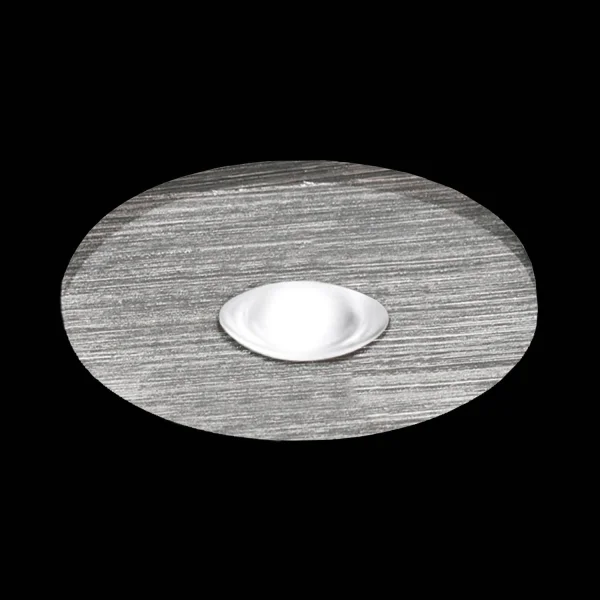 FOCO EMPOTRABLE LED REDONDO ALUMINIO 3W 6000K