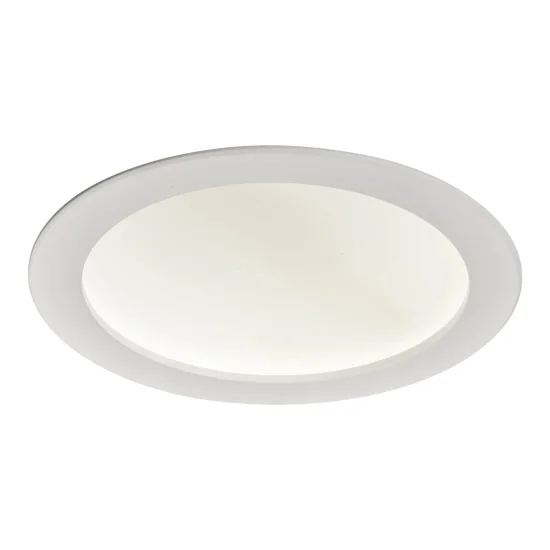 DOWNLIGHT LED CIRCULAR CÔNCAVO 24W 4000K BRANCO