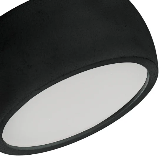 LUZ DE SUPERFÍCIE LED 7 W 3000K PRETO 2