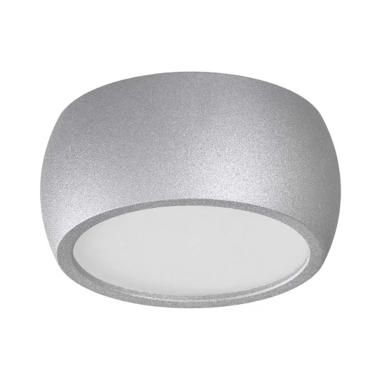 HOLOFOTES DE SUPERFÍCIE DE CHUMBO 7W 3000K PRATA