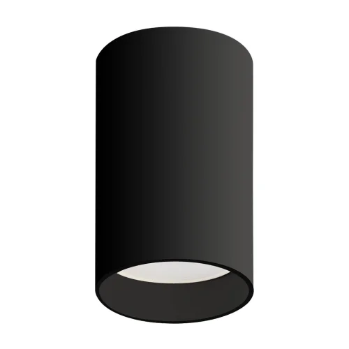 CILINDRO DE SUPERFÍCIE DO HOLOFOTE 8 CM GU10 PRETO