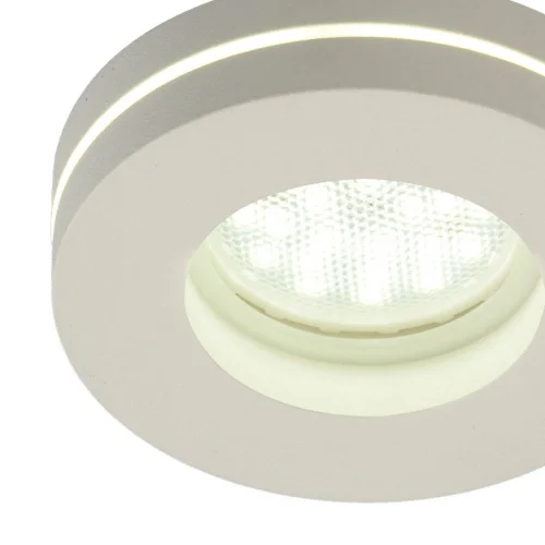 MECANIZADO ENCASTRÁVEL COM LUZ LATERAL REDONDA GU10 BRANCO REDONDO