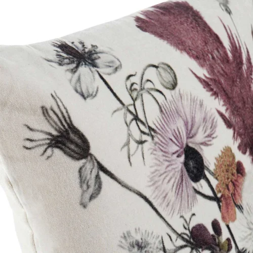 ALMOFADA DE ALGODÃO 450 GR FLORES MULTICOR