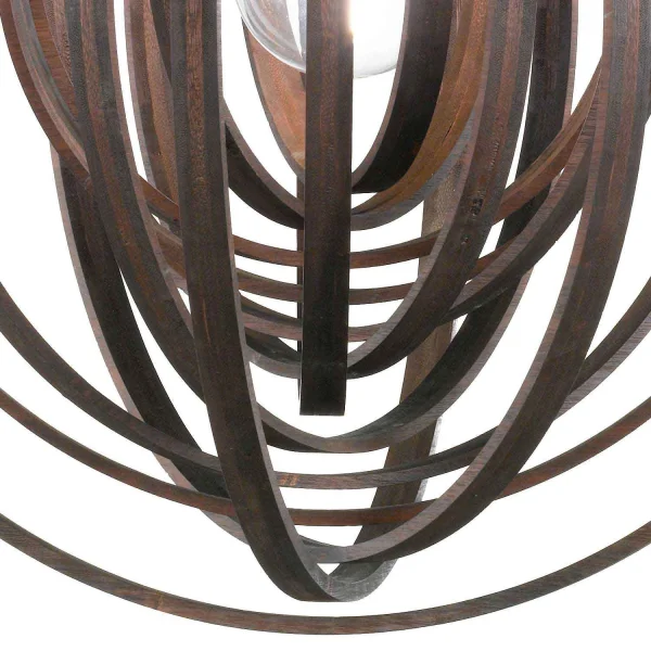 CANDEEIRO DE TECTO GUIM MADEIRA CASTANHA