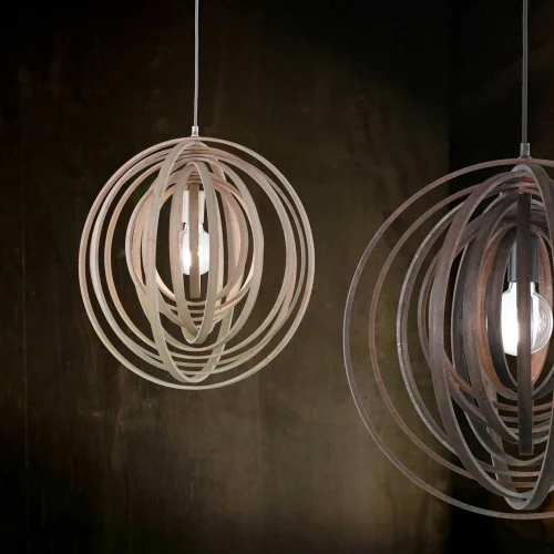 CANDEEIRO DE TECTO GUIM MADEIRA CASTANHA