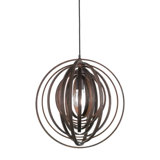 CANDEEIRO DE TECTO GUIM MADEIRA CASTANHA