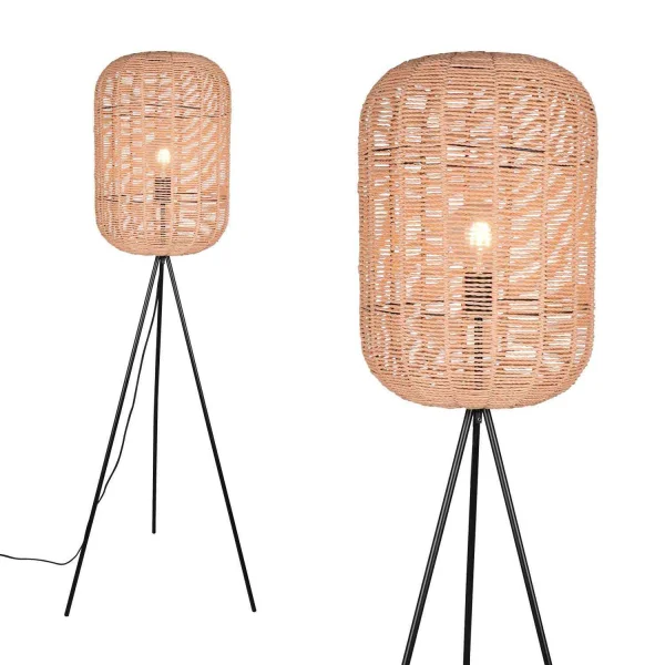 CANDEEIRO DE CHÃO Ø35 CM SISAL E27 OLAV