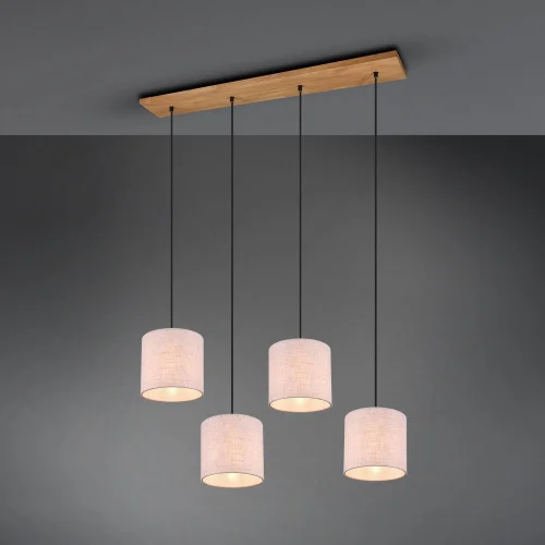 LÂMPADA DE TECTO 4 LUZES E27 VALDEMAR