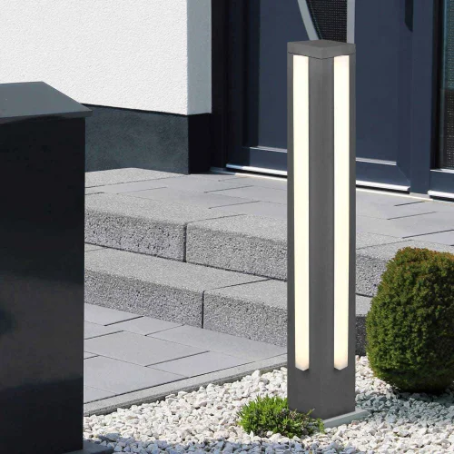 FAROLHA DE LIGAÇÃO AO ABRIGO 16,5 W 3000K ANTRACITE 80 CM ADONIS