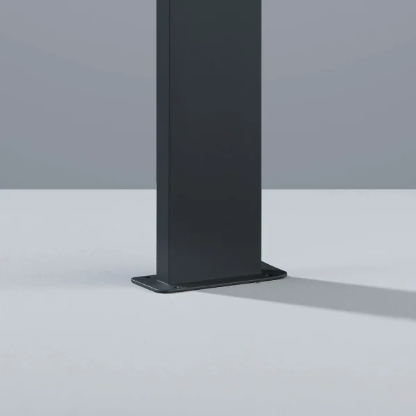 FAROLHA DE LIGAÇÃO EXTERNA 9 W 3000K ANTRACITE COM SENSOR IP54 100 CMCROCUS